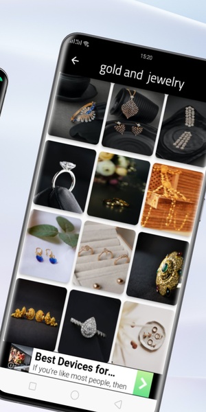 gold and jewelry wallpaper - Preview 2