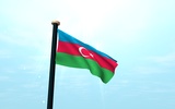 아제르바이잔 국기 3D 무료 screenshot 9