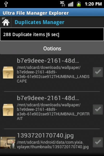 Ultra File Manager Explorer - Preview 1