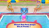 Baby Kitty Swimming Pool Party screenshot 5