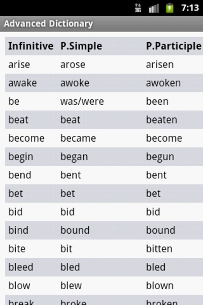 Advanced Dictionary - Preview 9
