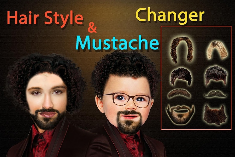 Hair Style & Mustache Changer - Preview 9