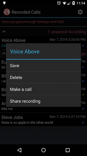 Calls Recall - Preview 5