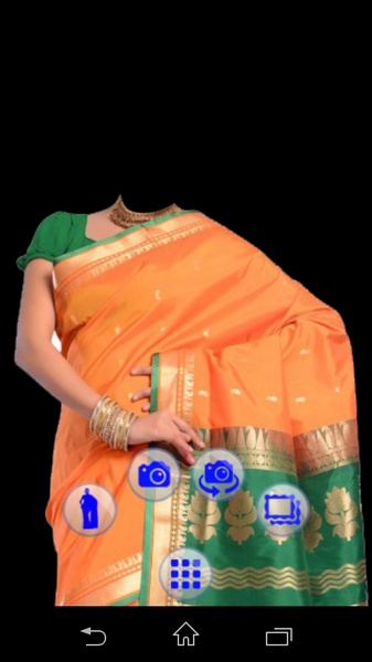 Women Saree Photo Making - Preview 4