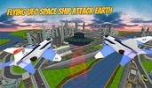 Flying UFO Robot Game:Alien SpaceShip Battle screenshot 10