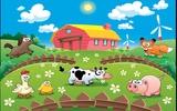 Farm animals for kids HD Lite screenshot 9