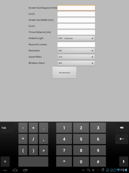 ProjectorSelector - Preview 3