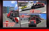 Car Transporter Big Truck 2015 screenshot 9