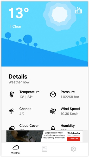 Overdrop - Weather & Widgets - Preview 1