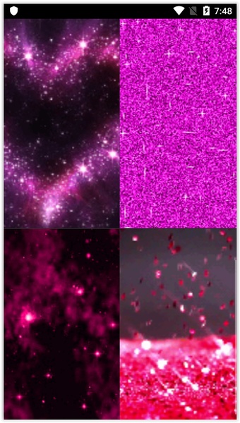 Pink Glitters Live Wallpapers - Preview 3