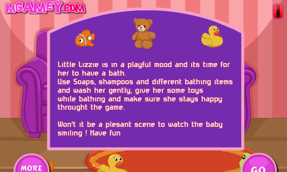 Baby Lizzie Outdoor Bathing - Preview 2