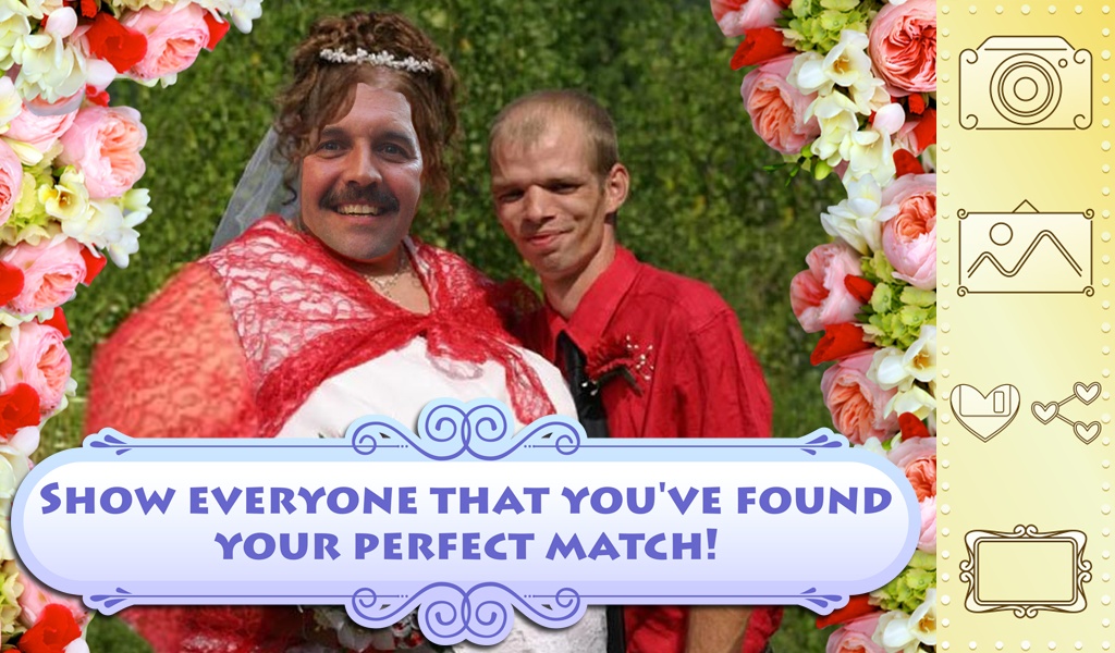 Crazy Wedding Pic - Face In Hole - Preview 1