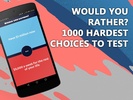 Would you rather? Quiz game screenshot 4