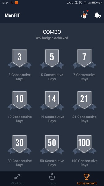 ManFIT - Workout At Home With No Fitness Equipment 1.8.8 Snapshots 9