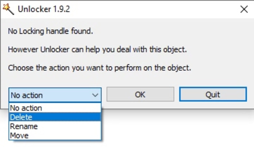 Unlocker 1.9.2. Унлокер для виндовс 10.