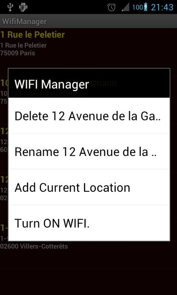 WifiManager - Preview 2