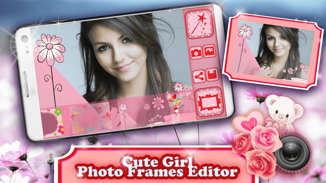 Cute Girl Photo Frames Editor - Preview 5
