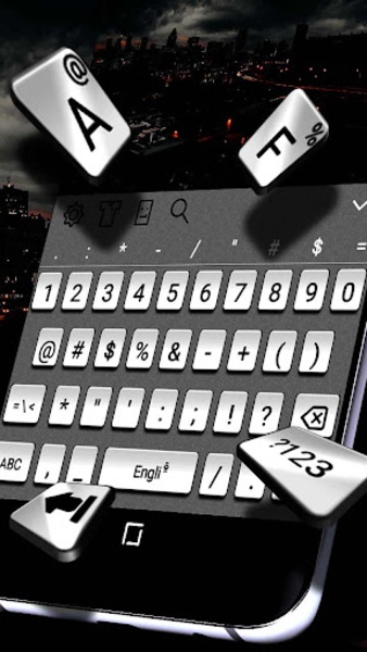 High Definition Keyboard Theme - Preview 3