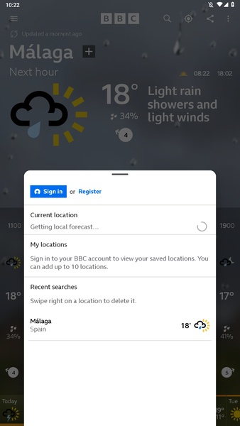 BBC Weather - Preview 3