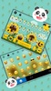 Sunflower Field Keyboard Theme screenshot 1