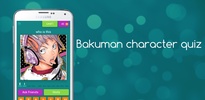 Bakuman character quiz screenshot 1