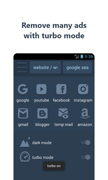 5G Browser - Ultra Fast - Preview 1