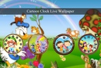 Cartoon Clock Live Wallpaper screenshot 5