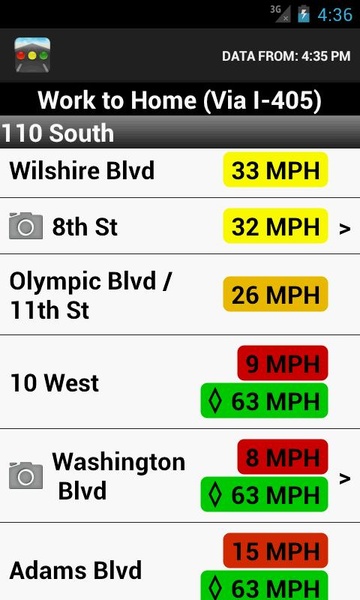 Sigalert - Traffic Reports - Preview 1