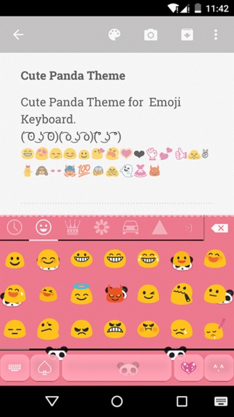 Cute Panda Theme - Preview 4