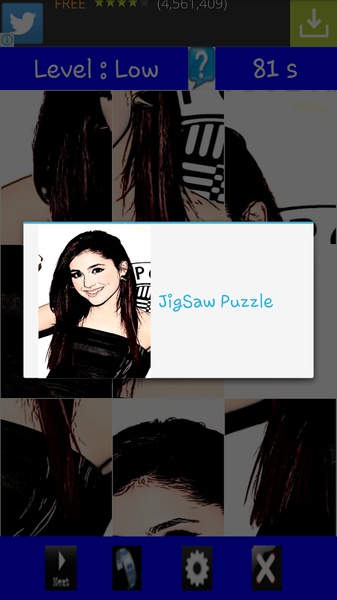 Cartoon Ariana Puzzle - Preview 1