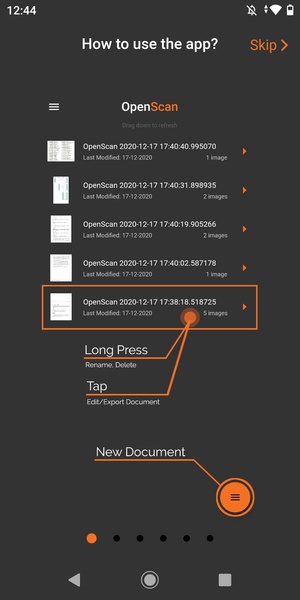OpenScan - Preview 1
