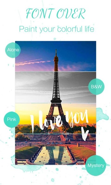 Font over - Preview 1
