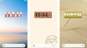 Digital Clock Widget Pesoguin screenshot 6