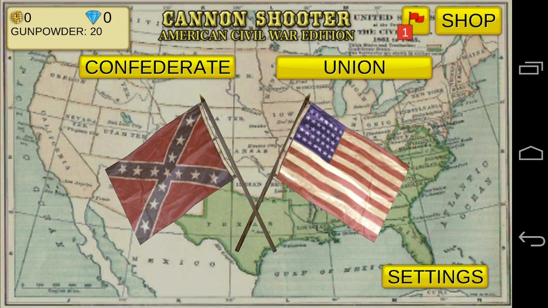 Cannon Shooter : US Civil War - Preview 3