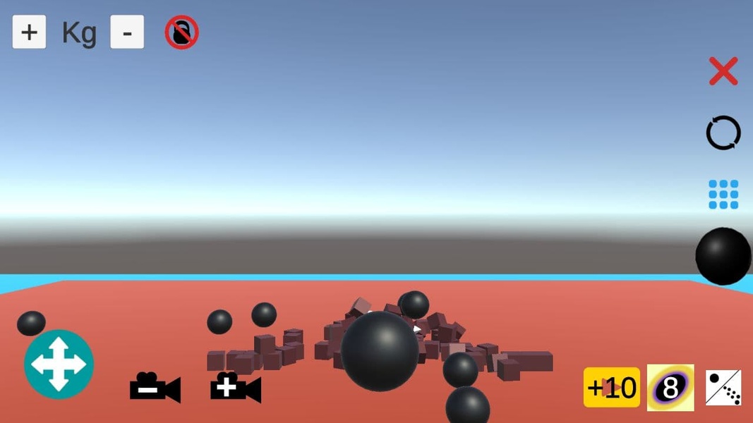 Destruction 3d physics simulation - Preview 6