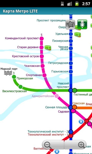 Saint Petersburg, Russia (map for Metro24) - Preview 2