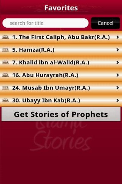 Stories of Sahabas in Islam - Preview 1