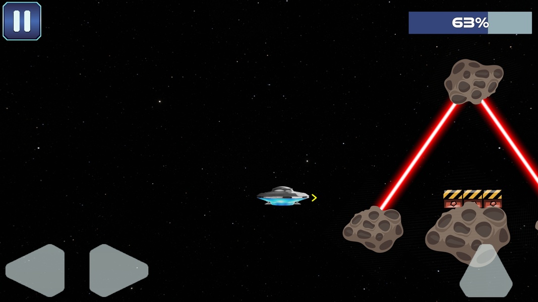 Mission To Mars - control flying saucer and land - Preview 5