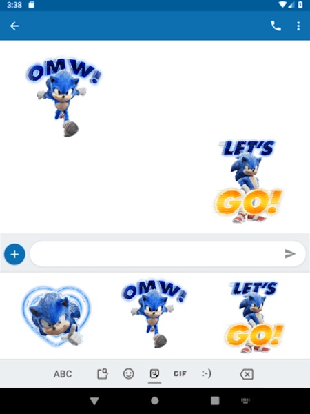 Official Sonic Movie Stickers - Preview 1