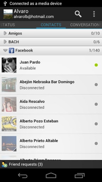 Talkdroid Messenger Gratis - Preview 1