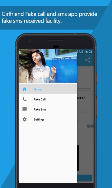 GirlFriend Fake Call And Sms - Preview 3