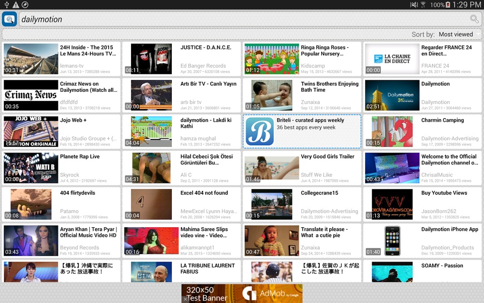Video Search for Dailymotion - Preview 5