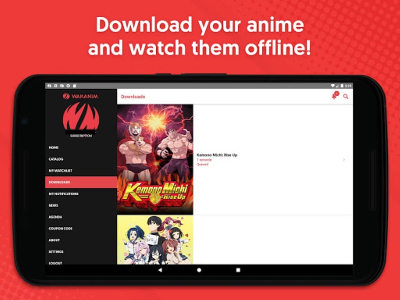 Wakanim for Android Download the APK from Uptodown