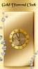 Gold Diamond Clock screenshot 7