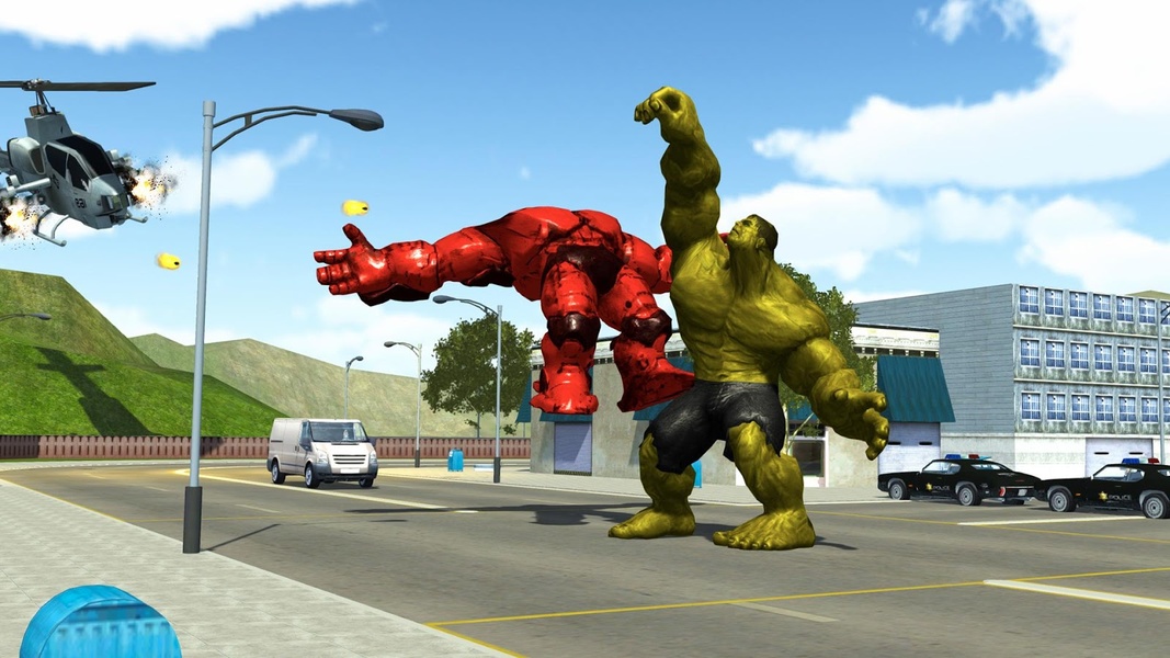 Robots against Superheroes - Preview 2