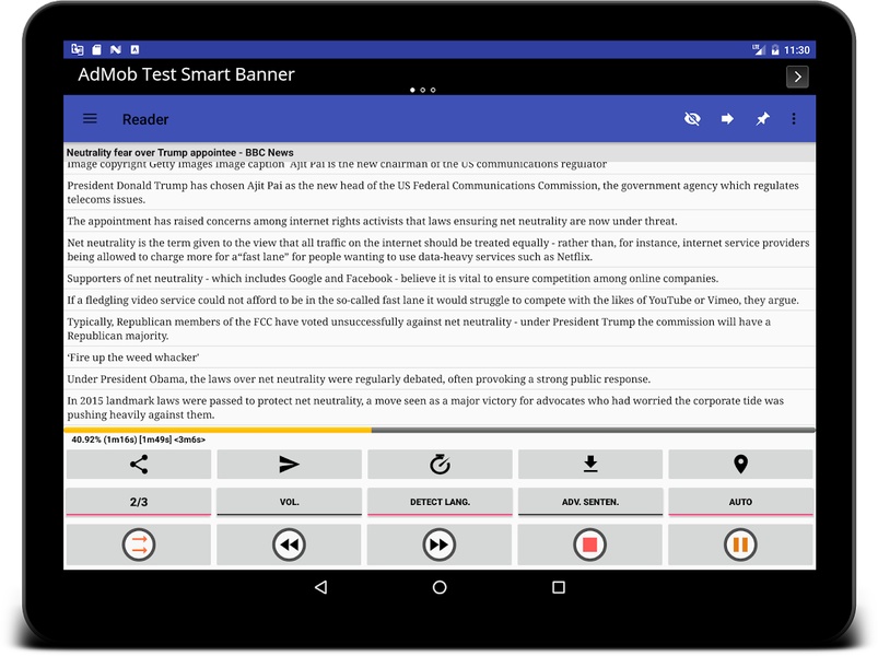Talk Text (Read Aloud) Mint - Preview 2