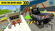 Truck Driver: Depot Parking Si screenshot 10