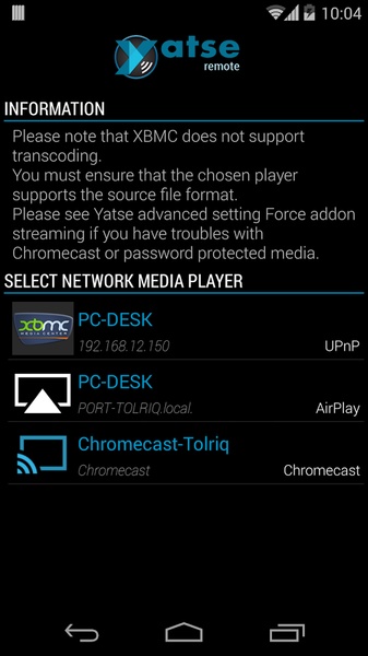Yatse Stream Plugin - Preview 2
