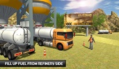 Offroad Oil Tanker Truck Drive screenshot 12