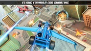 Flying Car Robot Car Games 3D screenshot 3
